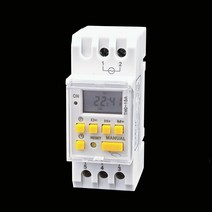 IGERCN THC-20A 프로그래밍 가능한 시간 스위치 디지털 220vac 20AMP 전기 제어 24 7 일 ON OFF 자동 마이, 04 20A  2VDC