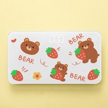 액자체중계 목욕탕 몸무게 디지털 체중계 측정기 휴대용 미니 만화 욕실 저울 전자 체중 저울 bascula lcd 저울 체중 스마트 균형 탑승 저울, c1 배터리 스타일