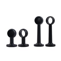 단구 양구 흑색파이프브랏켓 25파이 AL옷봉, 상품선택, 흑색 단구 100mm (1개)