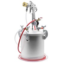 페인트 도장기 에어 스프레이건 분사기 후끼 사타건, 15L 바닥 배출(4.0구경 구경 건 포함), 1개