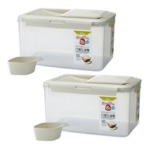 코멕스 밥맛이 좋아지는 신선다용도 쌀통 10kg x 2개