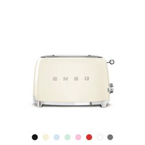 스메그 SMEG 대전점8컬러 토스터 TSF01, 그레이