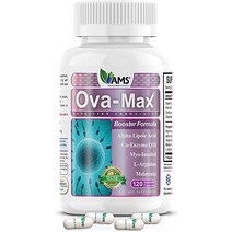 미국 메딕 ampamp Science 여성을 위한 OVA-Max 산전 비타민120캡슐은 생식력과 배란을 촉진합니다 CoQ10 엽산 및 Myo-Inositol이 포함된 임신 보조, [01] 120개(1팩)