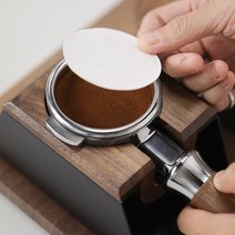 커피머신 포터필터 커피가루 여과지, 53mm, 100장