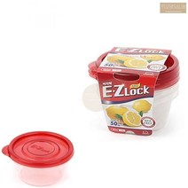 락엔락 국산 3개입 전자레인지 용기 120ML 미니 반찬 깍두기 피클 통
