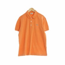 라코스테스포츠 오렌지 면혼방 반팔카라티 남자 4812