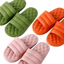 쿠션 쇼파 슬리퍼 DO 욕실 층간소음 실내화 거실화, 블랙(270mm)