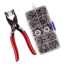 스냅단추 펀치 세트 똑딱이단추 펀치 티단추 펀칭기, 스냅단추펀치세트, 1개