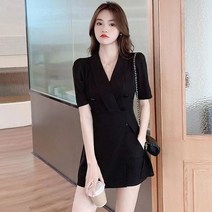 여성용 블레이저 격식 있는 미니 숏