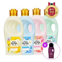 [KT알파쇼핑]아우라 섬유유연제 1L X 4개 (향4종 중 택1), 홀리데이판타지