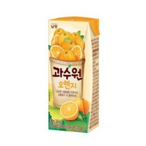 남양 과수원 오렌지 190ml X 72개(세 상자)