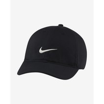 나이키 에어로빌 헤리티지86 플레이어 골프캡 CU9890-010, 블랙