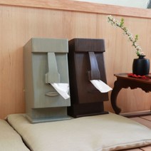 히든상점 센스있는 집들이 선물 모아이 각티슈케이스 두루마리휴지케이스 휴지곽, 1.그레이