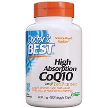 닥터스베스트 코엔자임 Q10 코큐텐 400mg 180베지캡, 1개, 기본