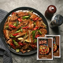 24년 전통 박가미닭갈비 국내산 냉장 양념 춘천 닭갈비 맛집 4인분 세트