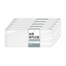 [바른]매직리필 14~20L 연속비닐(매직캔250호환) 5개