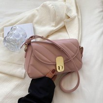 체크무늬 여자 가방 캐쥬얼 럭셔리한 여성 스퀘어 숄더 크로스백