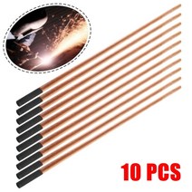 황동 동 동판 용접봉 주물 co2 공기 탄소 아크 가우징 막대 구리 원형 흑연 전극 건, 12mmx355mm