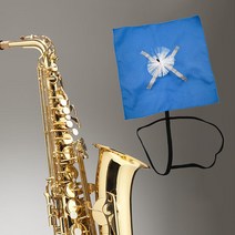 색소폰 청소 면봉 튜브 키트 관형 악기 재생 액세서리용 천을 통해 당겨, 한개옵션0