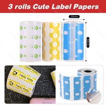 포토프린트 스티커사진기 사진인쇄기 드롭쉬퍼, [07] 3 Color Labels1