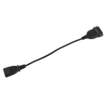Power Adapter Cord IEC 320 C14 Male Plug to European CEE 7/16 2Pin Female Cable for UPS PDU