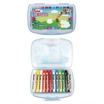 펜텔 오일 파스텔 PHNP-12 PP CASE / 12 COLOR