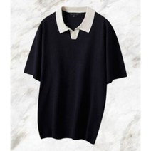 SPAO [COOL] 오픈카라 반팔니트_SPKWE25M05