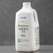 파스퇴르 바른목장 무항생제우유 1.8L, 1.8L 1개