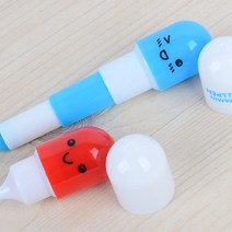 스마일 깜찍 귀여운 알약모양 작은 볼펜, 제품선택, 기본형