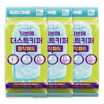 기본에 더스트키퍼 먼지털이 흡착패드 5p, 민트, 3개