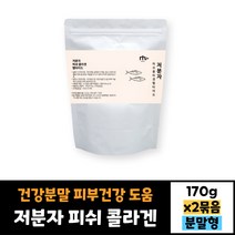 저분자 피쉬콜라겐 펩타이드 170g 건강분말 가루