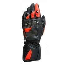 운전장갑 레이스 운전용 100 가죽 풀 메탈 6 복제 금속 오토바이 레이싱 장갑 모토크로스 롱, 3.주황색 - XL