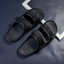 통굽슬리퍼 키높이슬리퍼 남성 슬리퍼 트렌드 여름 새로운 야외 해변 캐주얼 소프트 솔 샌들 패션 실내