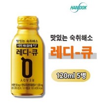 한독 맛있는 숙취해소 레디큐 120ml 5개입