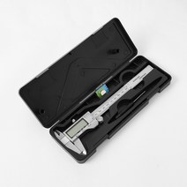 디지털 스텐 두께 측정기 게이지 내경 외경 측정자 캘리퍼스 공구, 1개