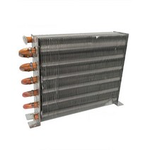 응축기 냉장고 공냉식 동관 기기 쿨러 증발기 제빙기, 1/5HP (케이스 제외 2x6x175)