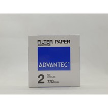 AD 어드밴텍 advantec 정성여과지 No.2 110mm 1ea