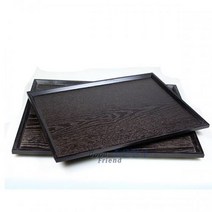 옻칠 원목 트레이(직사각 쟁반 대)_ 44 x 32 [유진집] #919EA, 유진집 쿠팡 본상품선택, 유진집 쿠팡 본상품선택