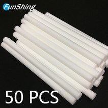 차량용 휴대용가습기 50 pcs 8x200mm 필터 교체 면 스폰지 스틱 usb 공기, 20개