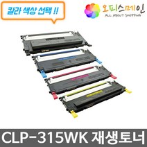삼성 CLP-315WK 프린터 재생토너 CLT-409S, 1개, 검정