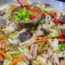 [푸드맛봄] 신림 순대타운 전주집장가게목포 백순대 1인분 순대+곱창, 상세 설명 참조