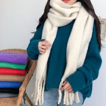 메이블 / [24컬러] 얼굴소멸 알파카 수술 빅머플러