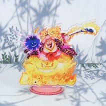 애니메이션 원피스 루피 샬롯 린린 에드워드 뉴 게이트 동키호테 도플라밍고 쿠잔 진베 아크릴 스탠드 피규, 31 32