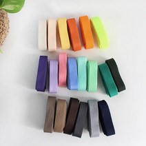 퀼트가게2마 20mm 니트테이프 20컬러 니트의류단추라인 허리끈, 18 진그레이