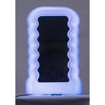 전신거울 큰 벽 거울 바닥 예술 미적 방 장식 거울 led 대형 침실 espejo cuerpo entero 거울 장식, 30x26x53cm 블루