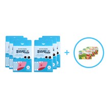 큐라틱 키즈 어린이용 구강 상처보호패치 입안상처 입병 10매입 6박스+KF-AD소형마스크 3통 증정