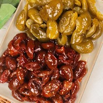 국내산 전통식품 청매실 순창 고추장 양념 매실장아찌 이조 명인 매실장아찌 2종 500g 1kg, 3)청매실 장아찌 1kg