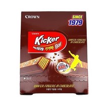 크라운 키커 초코바, 30g, 15개