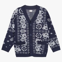 인디고키즈 겨울 @@ MNW 페이즐리 전판 가디건 IKCK22WW1 (안양점)