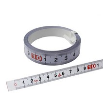 KDS 접착줄자 1M 2M 5M 접착식 테이프 붙이는줄자 스티커, ST13-01(1M)정방향, 1개